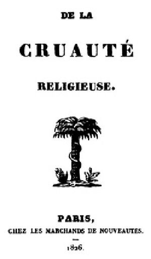 [Gutenberg 41336] • De la cruauté religieuse